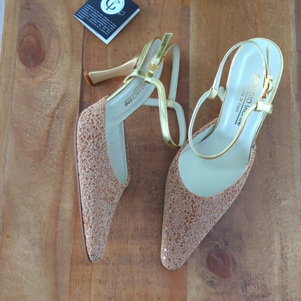 🆕🌿GIORGIO IACHINI ANKLE STRAP HEELS🌿
